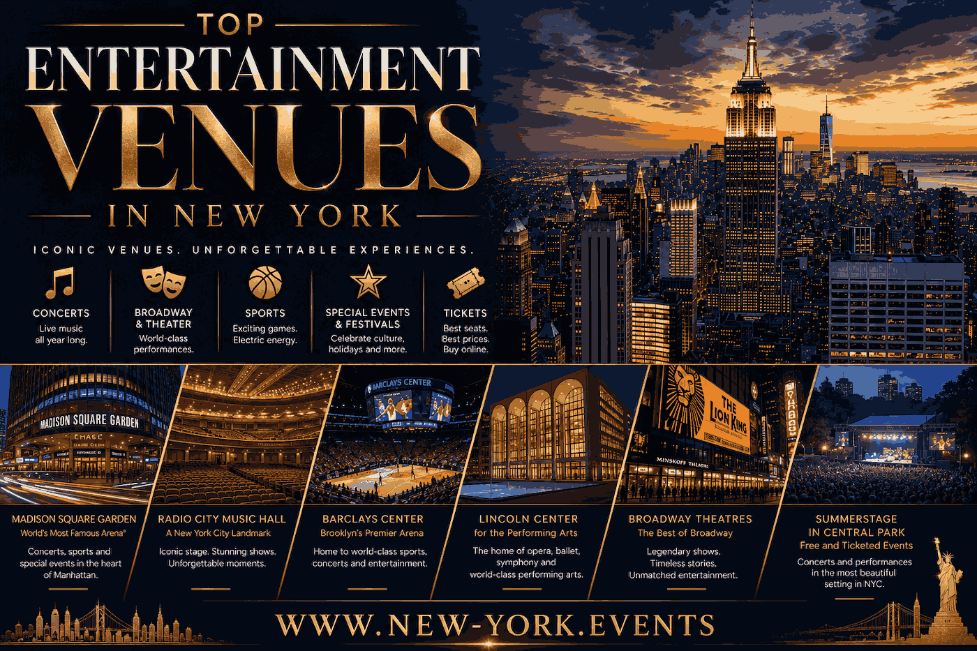 Top New York Venues